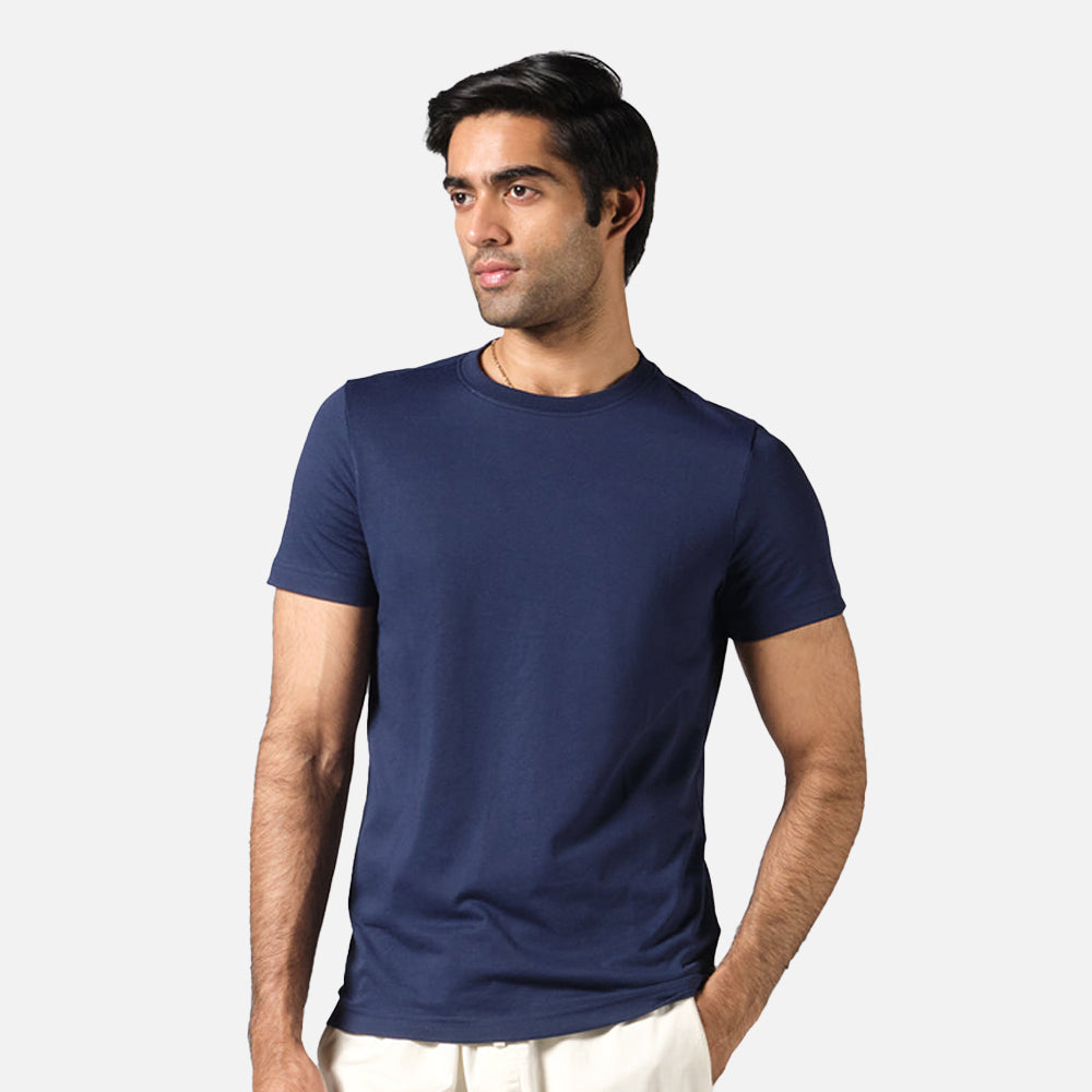 Round Neck Cotton T-shirt