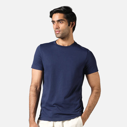 Round Neck Cotton T-shirt