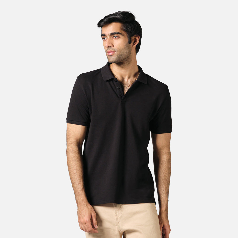 Men's Polo Neck T-shirt