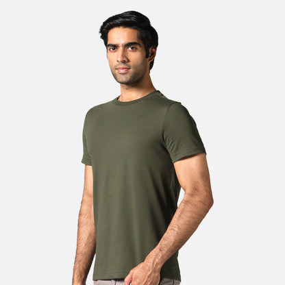 Round Neck Cotton T-shirt