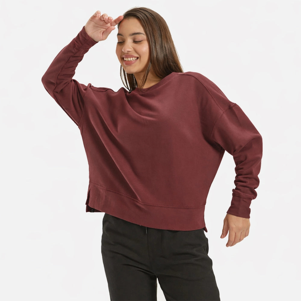 Women’s Casual Solid Sweatshirt
