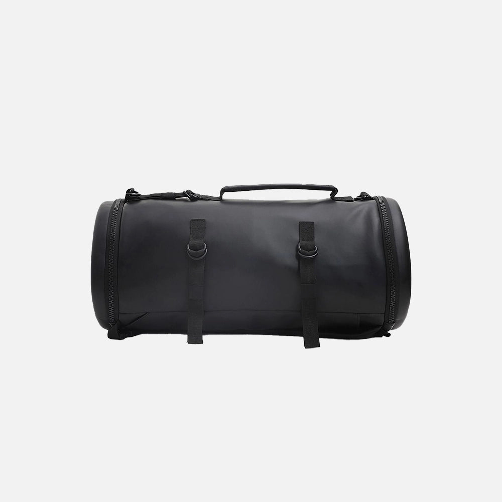Minimalist Black Duffel Bag