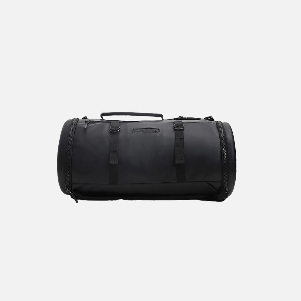 Minimalist Black Duffel Bag