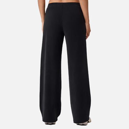 Elastic Waist Wide Pants