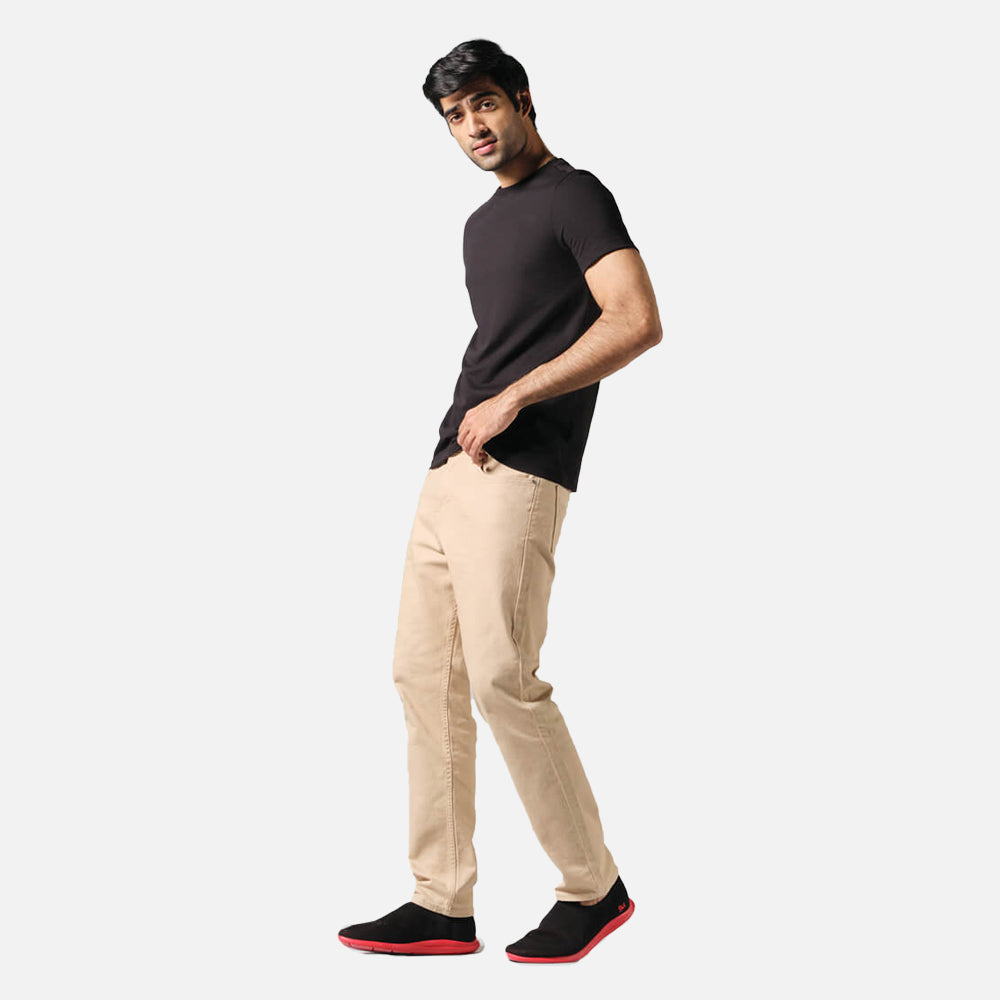 Round Neck Cotton T-shirt
