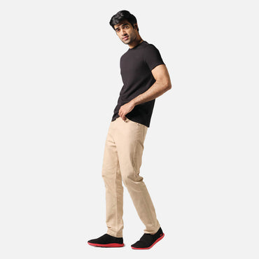 Round Neck Cotton T-shirt