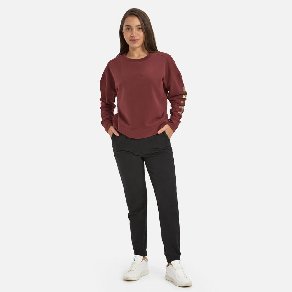 Women’s Casual Solid Sweatshirt