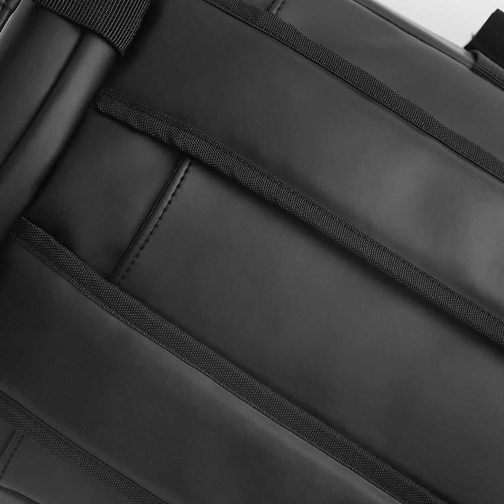 Minimalist Black Duffel Bag