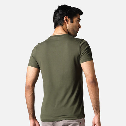 Round Neck Cotton T-shirt